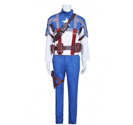 Captain America Cosplay Steve Rogers Costume 