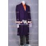 Joker Costume Purple Coat Suit