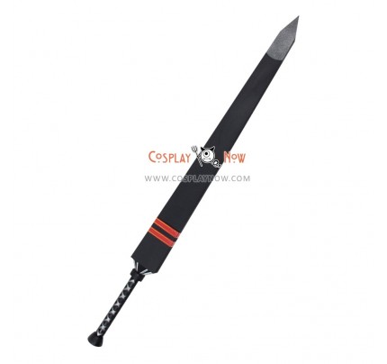 Sword Art Online ⅡMother Rosary Yuuki Black Sword and Sheath Cosplay Props