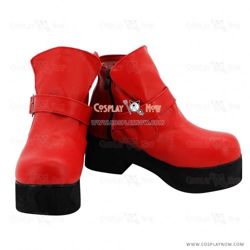 Cardcaptor Sakura Red School Uniform Shoes