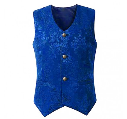 Historical Middle Ages Punk Reenactment Cosplay Costume Vest 