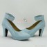 Love Live! 2 Blue Female Hight Heel Cosplay Shoes