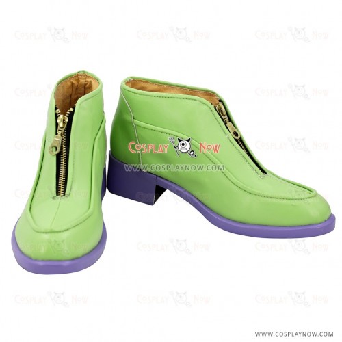 JoJo's Bizarre Adventure Vento Aureo Giorno Giovanna Green Cosplay Shoes