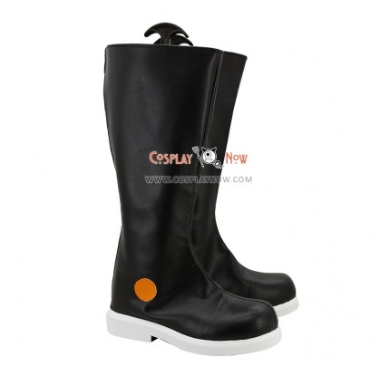 Guilty Crown Cosplay Shoes Inori Black Dress Boots