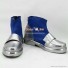 Fate Stay Night Lancer Silver & Blue Cosplay Shoes