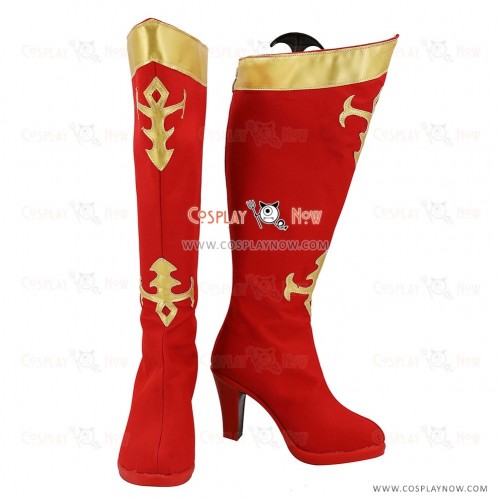 World of Warcraft Cosplay Shoes Lina Inverse Boots