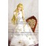 Sailor Moon Cosplay Usagi Tsukino White Rose Costume Formal Dress