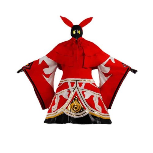 Genshin Impact Pyro Abyss Mage Cosplay Costume