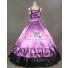 Southern Belle Satin Lolita Ball Gown Lavender Prom Dress