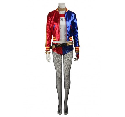 Harley Quinn For Suicide Squad Cosplay Uniform New