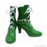 Sailor Moon Cosplay Shoes Kino Makoto Sailor Jupiter Green Boots