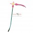 Kingdom Hearts Marluxia Scythe Keyblade PVC Cosplay Props