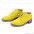 JoJo's Bizarre Adventure Rohan Kishibe Yellow Cosplay Shoes