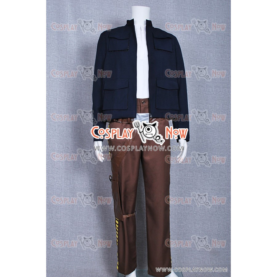 han solo cosplay costume