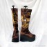 Dynasty Warriors Cosplay Shoes Jiang Wei Boots