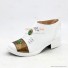 JoJo's Bizarre Adventure Rohan Kishibe White Golden Cosplay Shoes