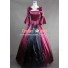 Colonial Lolita Ball Gown Prom Red Wedding Dress