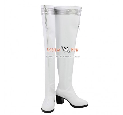 Final Fantasy XIV Cosplay Shoes Alphinaud Leveilleur White Boots