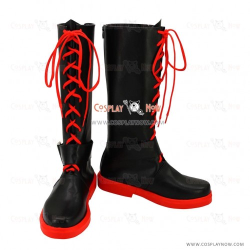 RWBY Cosplay Shoes Red Trailer Ruby Rose Boots