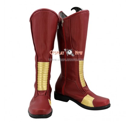 The Flash Cosplay Shoes Barry Allen Boots