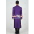 Batman Cosplay The Joker Costume Purple Trench Coat