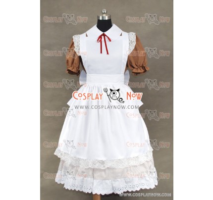 Hetalia: Axis Powers Italy Maid Dress Cosplay Costume