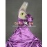 Southern Belle Satin Lolita Ball Gown Lavender Prom Dress