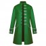 Historical Medieval Solid Fashion Steam Punk Vintage Overcoat Uniform