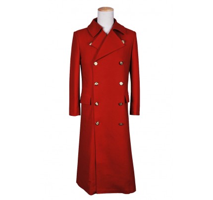 The Fourth Doctor Red Wool Who is The 4th Dr Cosplay Costume