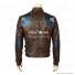 Krypton Cosplay Costume Seg-El Costume Brown Jacket