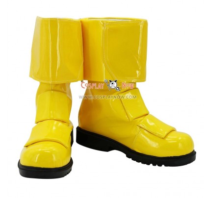 Juken Sentai Gekiranger Cosplay Shoes Ran Uzaki GekiYellow Boots