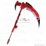 RWBY Ruby Crescent Rose the High Velocity Sniper Scythe Cosplay Props