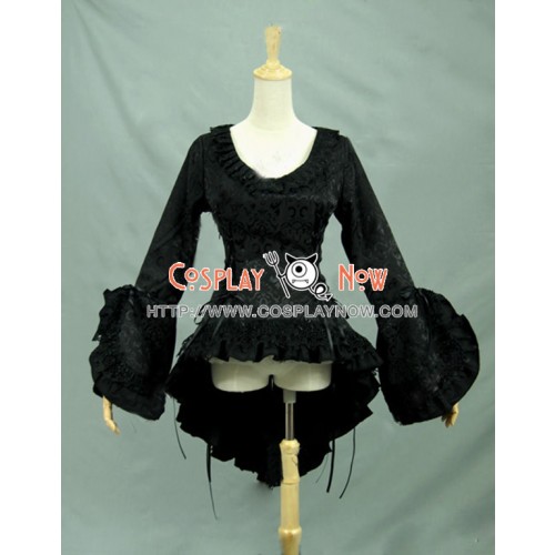 Victorian Lolita Reenactment Bodice Blouse Theatrical Gothic Lolita Dress