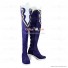 Hyperdimension Neptunia Cosplay Shoes Noire/Black Heart Blue Boots