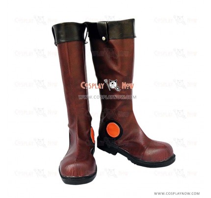 Yu-Gi-Oh! Cosplay Shoes Yusei Fudo Brown Boots