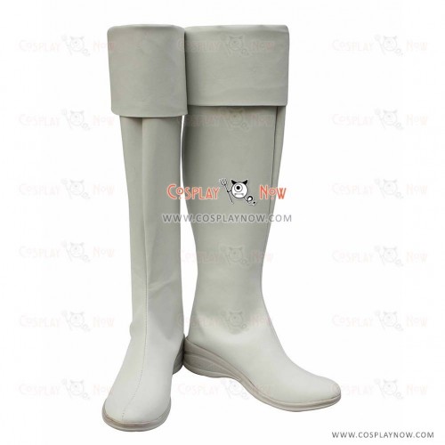 Magi Cosplay Shoes Titus Alexius White Boots