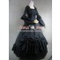 Victorian Gothic Lolita Black Dress Ball Gown Prom