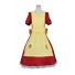 Alice Madness Returns Cosplay Alice Costume Red Yellow Dress