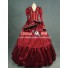 Victorian Lolita Civil War Evening Gothic Lolita Dress Garnet