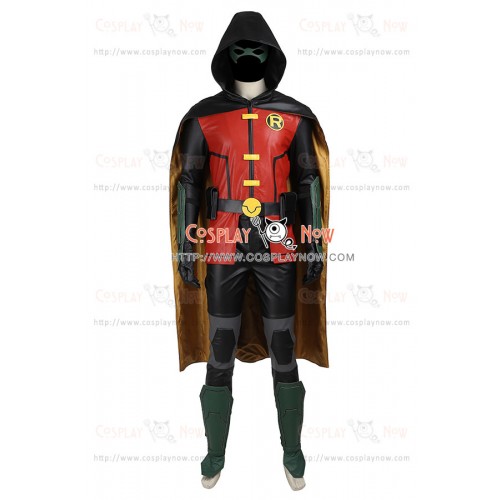 Young Justice Cosplay Robin Timothy Jackson Tim Drake Costume