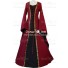 Carnival Renaissance Medieval Garment Robe Anna Red Dress Halloween