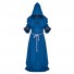 Historical Ancient Medieval Monk Wizard Cosplay Costume Robe