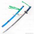 BLUE EXORCISTO kumura Rin Sword with Sheath Cosplay Props