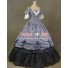 Southern Belle Civil War Ball Gown Prom Floral Cotton Dress