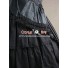 Civil War Gothic Lolita Satin Ball Gown Dress Black