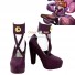 League of Legends Popstar Ahri The Nine Tailed Fox Purple Cosplay Shoes