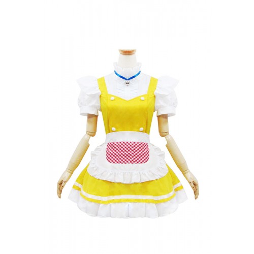 Doraemon Cosplay Dorami Maid Dress Costume