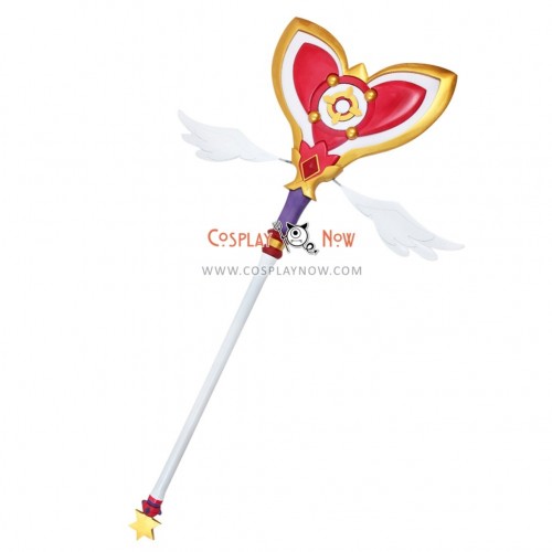 ELSWORD Aisha Dimension Witch Wand PVC Replica Cosplay Prop