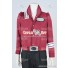 Star Trek III V Cosplay Bomber Red Suede Costume