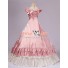 Victorian Lolita Southern Civil War Reenactment Gothic Lolita Dress Pink